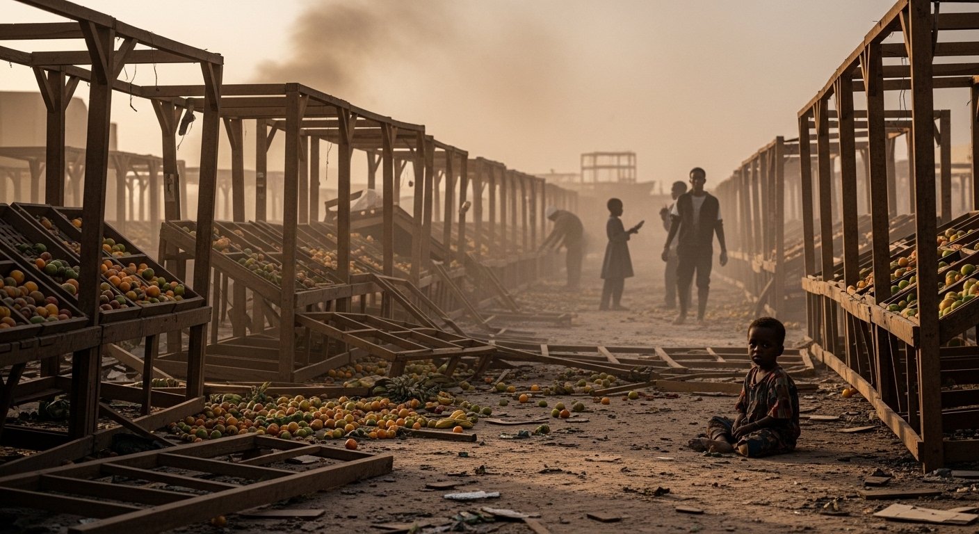 Sudan Drone Strike Civilians 2026 – Children Killed in Market as War Spirals Out of Control