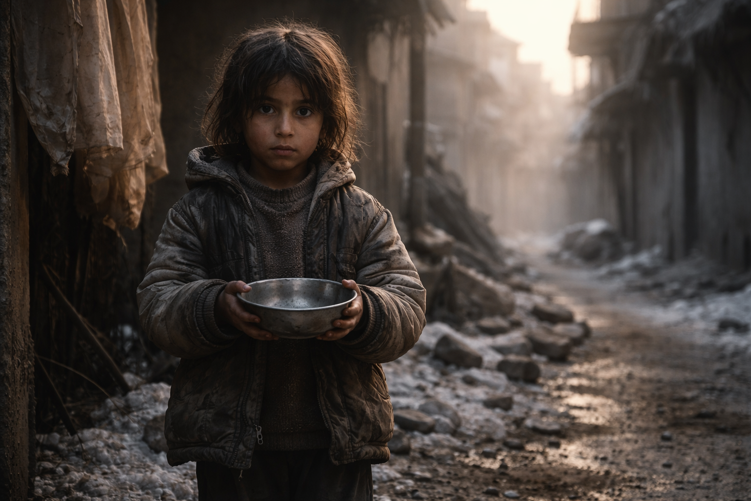 Aid System on the Brink – 1.6 Million Starving in Gaza as Children Freeze to Death