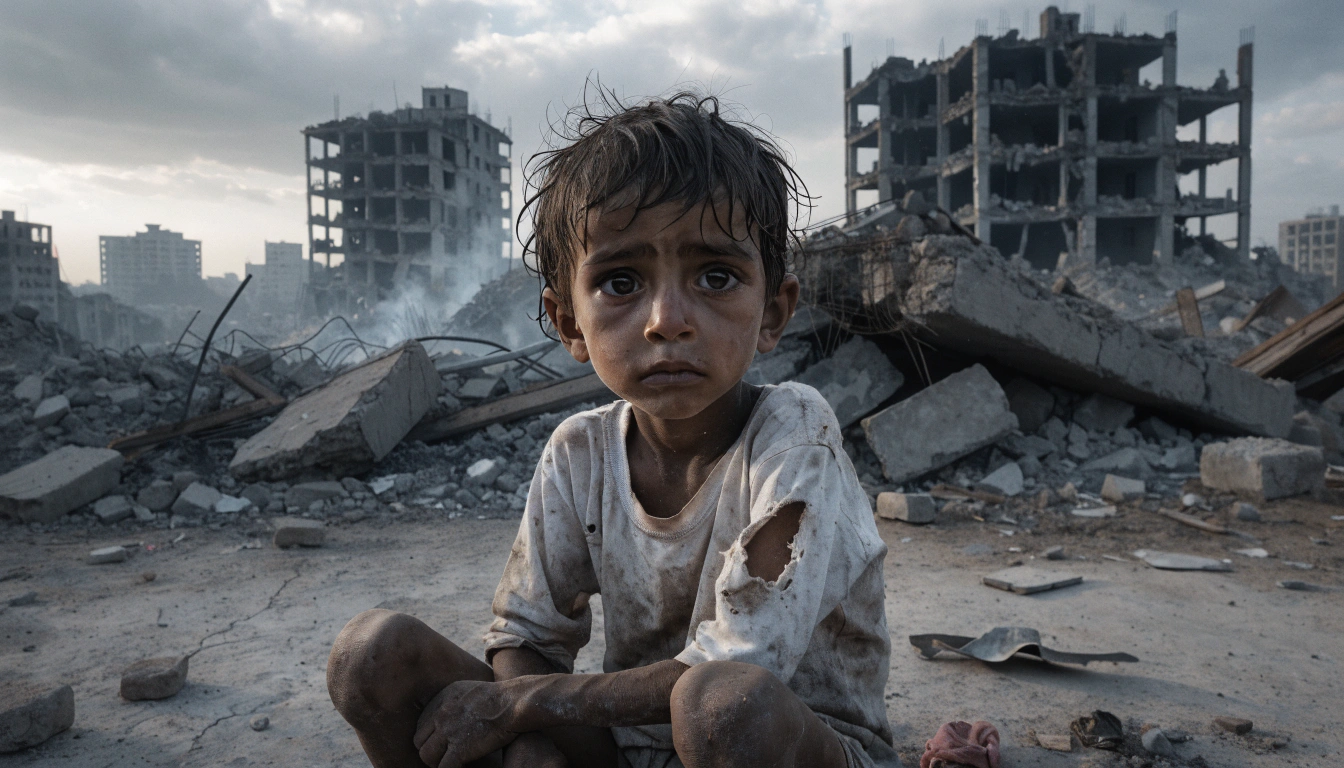 Gaza Children Crisis 2026: 800,000 Kids Are Starving While the World Looks Away
