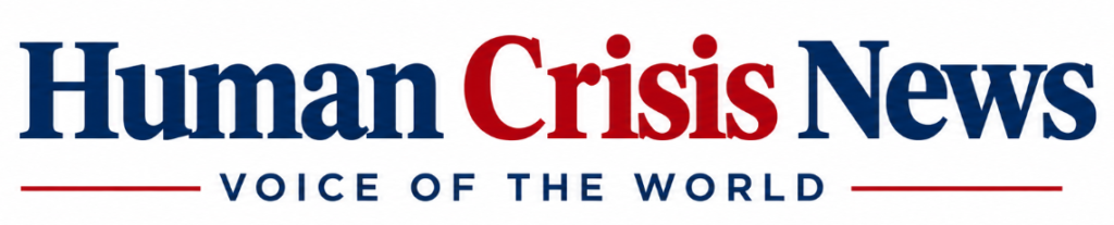 Human Crisis News logo - Voice of the World