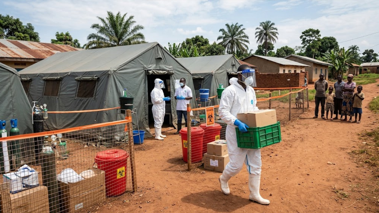 Health workers respond to the deadliest Ebola outbreak in DRC in Ituri Province