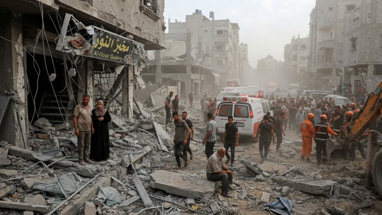 2 Killed, Including Toddler, in Deir al-Balah Strike Near Bakery