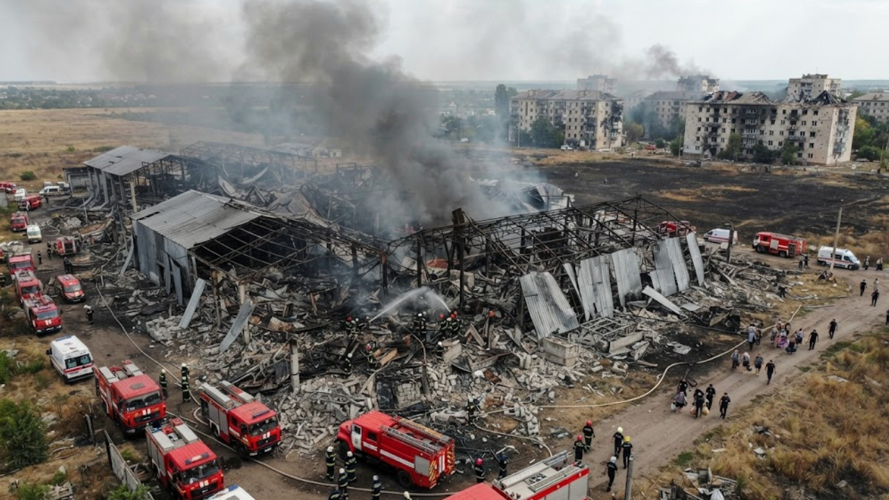 Kyiv Drone Attacks Hit Day 4 as Russia Fires 2,000 Drones