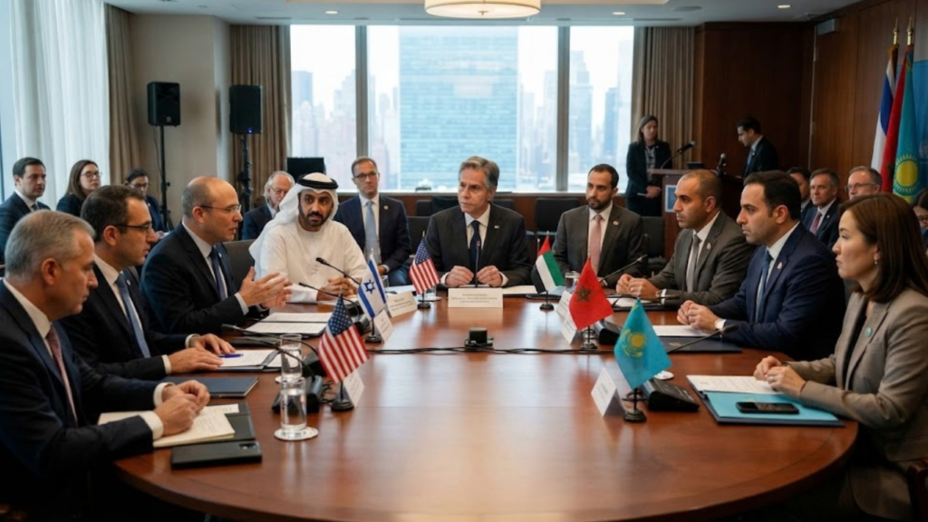 Abraham Accords meeting in New York brings Israel and US officials together, September 2026