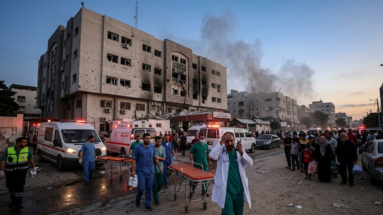 Al Shifa Hospital Strikes Test Gaza’s Fragile Ceasefire