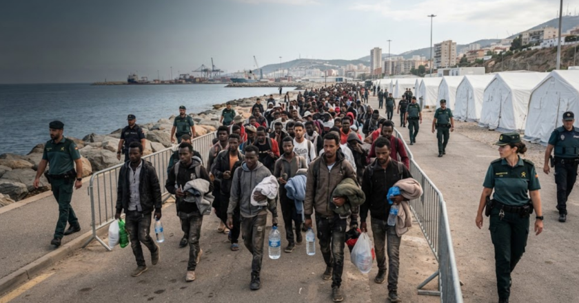 Ceuta Migrant Crisis: Police Fire Shots at New Camp