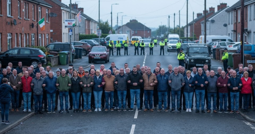 Orange Order Marches Garvaghy Road After Overnight Legal Battle
