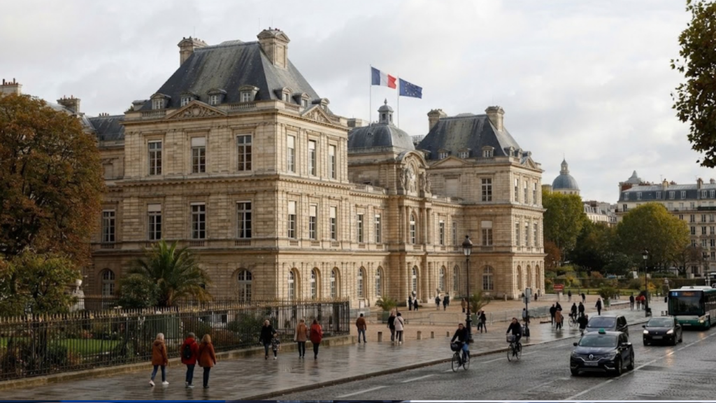 National Rally Senate group: the Palais du Luxembourg, seat of the French Senate in Paris