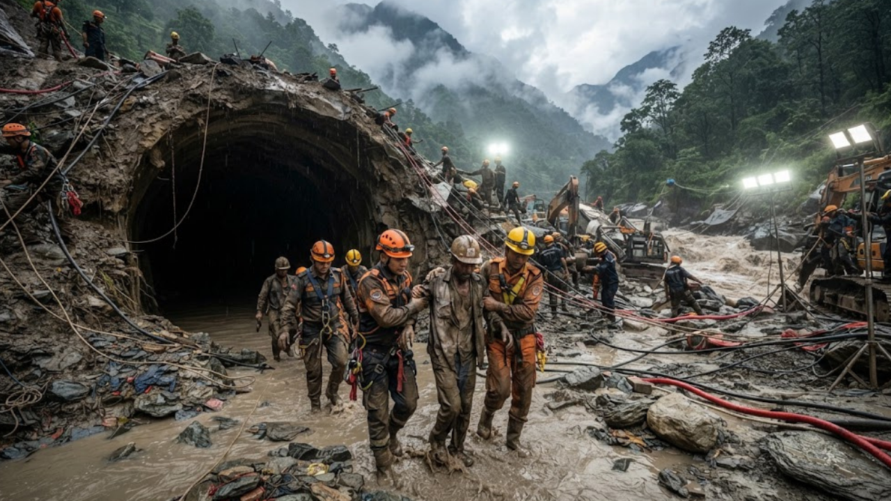 Nine Days Underground: Inside the Nepal Hydropower Tunnel Rescue