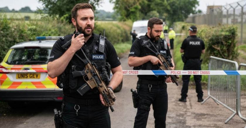 Five Men Held Near RAF Fairford Released on Bail as Police Probe Possible Foreign-State Link