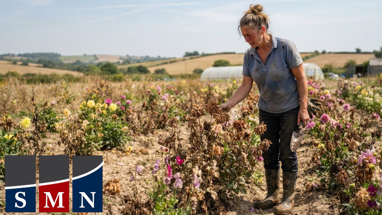 UK’s Hottest Summer on Record Is Costing Small Flower Growers Their Livelihoods