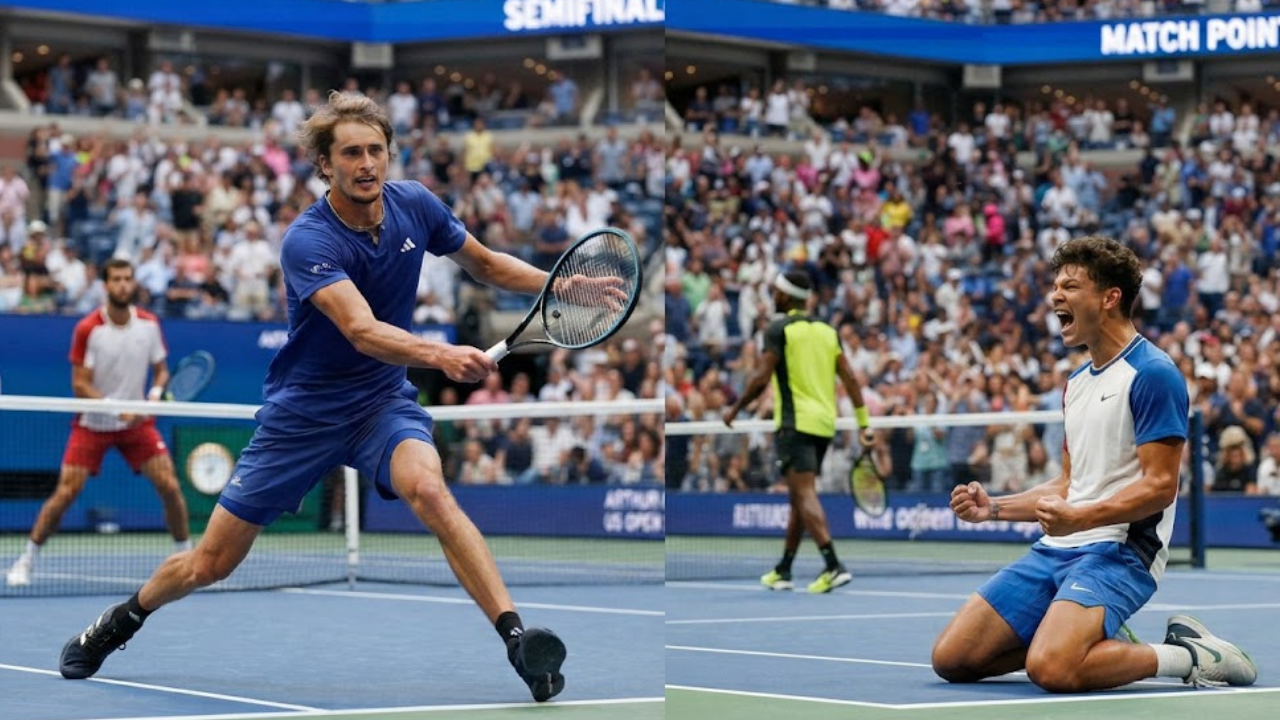 Zverev Shelton US Open Final Sets Up Historic Sunday Showdown