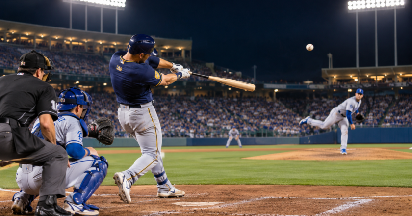 Brewers Move One Win From World Series With 6-2 Victory Over Dodgers in NLCS Game 3