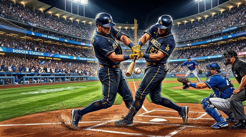 Brewers NLCS lead: baseball stadium at dusk during Game 3