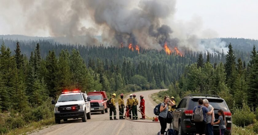 Canada Wildfire Evacuations Top 33,750 in 2026, Including 8,800 From First Nations
