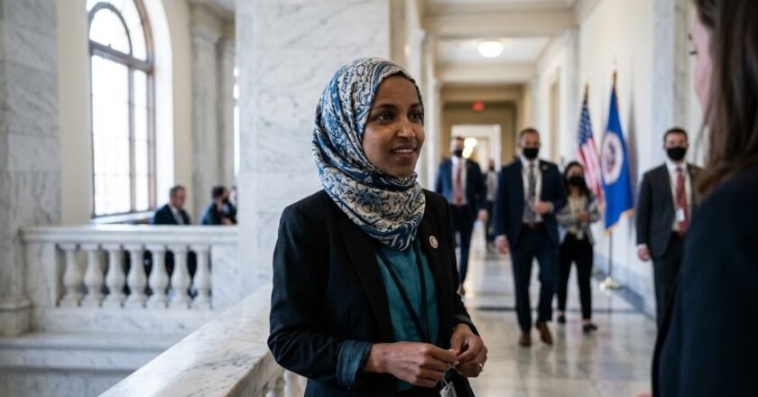 Federal Agents Search Rep. Ilhan Omar’s Washington Home; Sources Link Probe to Immigration Paperwork