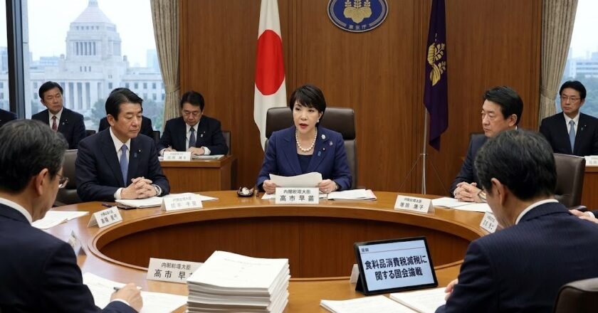 Japan’s Diet Begins Debate on Food Tax Cut and Income-Linked Benefit Bills on October 20