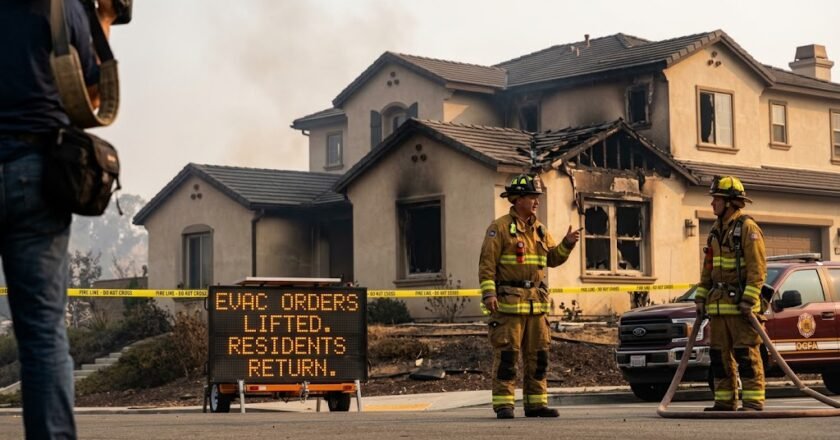 Norte Fire evacuation orders lifted: residents allowed back as containment reaches 25%