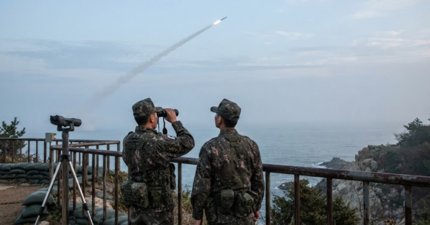 North Korea Fires Ballistic Missile Over 700 km Into East Sea