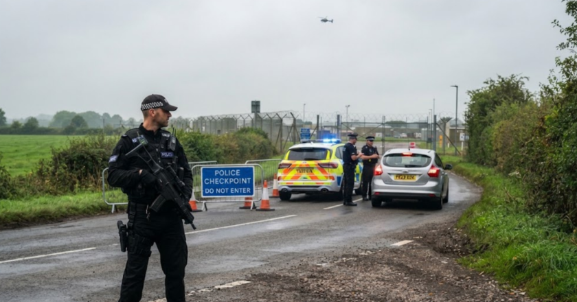 UK-Iranian Man Arrested in RAF Fairford Inquiry as Police Weigh Foreign-State Role