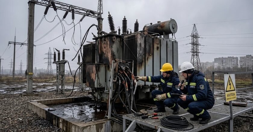 Russian strikes on nine Ukrainian regions cut power to hundreds of thousands of households