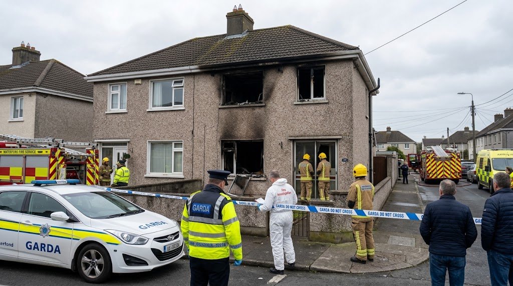 Waterford house fire investigation, Ireland